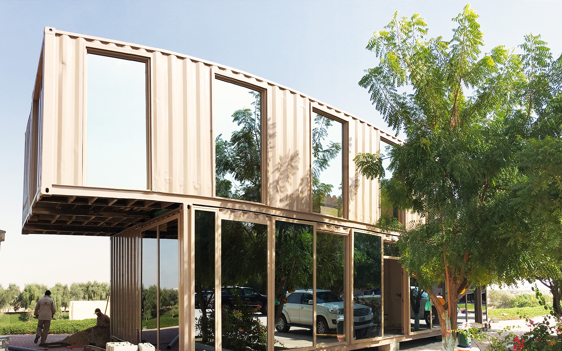 Container Office in Ajman by Qubes 